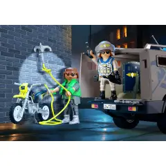Playmobil 72066 Unità Speciale Veicolo Tattico con Moto e 2 Personaggi - playmobil