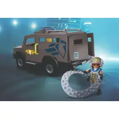 Playmobil 72066 Unità Speciale Veicolo Tattico con Moto e 2 Personaggi - playmobil