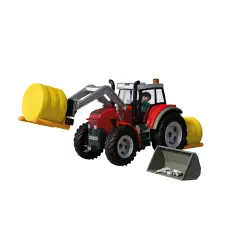 Playmobil 72305 Grande Trattore con Balle di Fieno e Contadino - playmobil