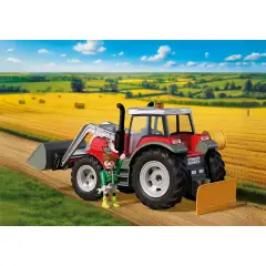 Playmobil 72305 Grande Trattore con Balle di Fieno e Contadino - playmobil