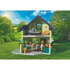 Playmobil 72162 Fattoria con Famiglia, Capre e Accessori - playmobil