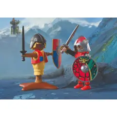Playmobil 72213 Addestramento Cavaliere del Drago con Cannone e Bersagli - playmobil