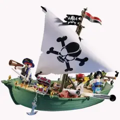 PLAYMOBIL Pirates Barca dei Pirati 71713 - 101 Pezzi - playmobil