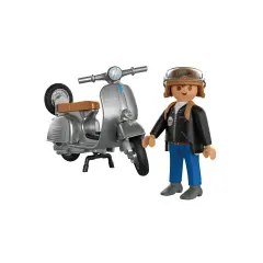 Playmobil 72282 Vespa 80th Anniversary Original Style con Personaggio - playmobil