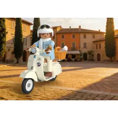 Playmobil 72283 Vespa 80th Anniversary Classic Style con Personaggio - playmobil