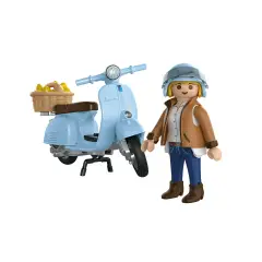 Playmobil 72284 Vespa 80th Anniversary Iconic Style con Personaggio - playmobil