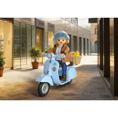 Playmobil 72284 Vespa 80th Anniversary Iconic Style con Personaggio - playmobil