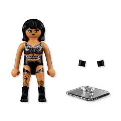Playmobil 71962 WWE Rhea Ripley con Accessori Rimovibili e Supporto - playmobil