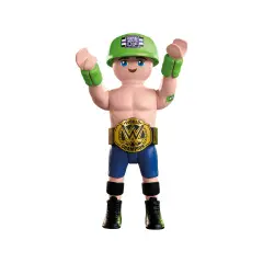 Playmobil 72093 WWE John Cena con Cintura Championship e Supporto - playmobil