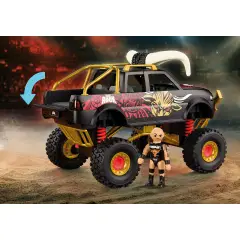 Playmobil 71955 WWE The Rock Monster Truck con Personaggio e Accessori - playmobil