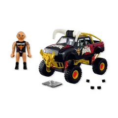 Playmobil 71955 WWE The Rock Monster Truck con Personaggio e Accessori - playmobil