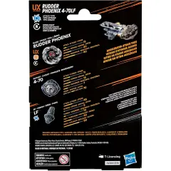 Beyblade X Starter Pack Top Rudder Phoenix 4-70LF - action figures ed accessori