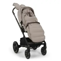 Nuna kit invernale per Passeggino- Sacco + Moffole chestnut - sacchi termici