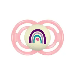 Succhietto Mam Perfect Night Silicone +16 Mesi Bimba - ciucci