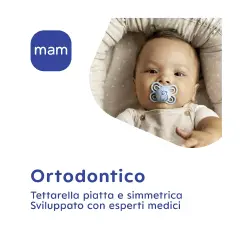 Succhietto Mam Original Silicone 2-6 Mesi Bimbo - ciucci