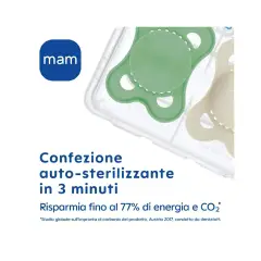 Succhietto Mam Original Silicone 2-6 Mesi Bimbo - ciucci