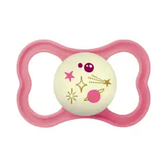 Succhietto Air Night Silicone +6 Mesi Bambina – 2 Pezzi - ciucci