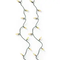 Luci di Natale LED Vintage 17,9 m 8 Funzioni Twinkle - scene e villaggi