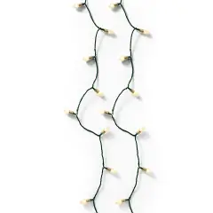 Luci di Natale LED Vintage 11,9 m 8 Funzioni Bianco Caldo - scene e villaggi