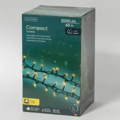 Luci di Natale LED Compatte 3000 LED 60 m 8 Funzioni - luci