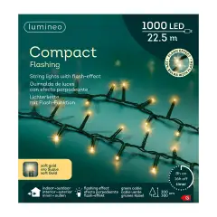 Luci di Natale LED Compatte 1000 LED 22 m Lampeggianti - luci