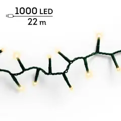 Luci di Natale LED Compatte 1000 LED 22 m Lampeggianti - luci
