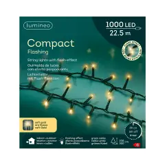 Luci di Natale LED Compatte 1000 LED 22 m Lampeggianti - luci