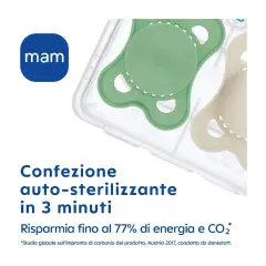 Succhietto Original Night Caucciù +6 Mesi Bambino – 2 Pezzi - ciucci