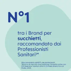 Mam Perfect Start Succhietto Silicone 0-2m, 2pezzi - ciucci