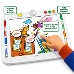 Crayola Story Creator Lavagnetta Parlante Registra Storie - creatività