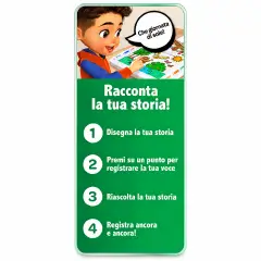 Crayola Story Creator Lavagnetta Parlante Registra Storie - creatività