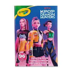 KPop Demon Hunters Album Da Colorare + Stickers - creatività