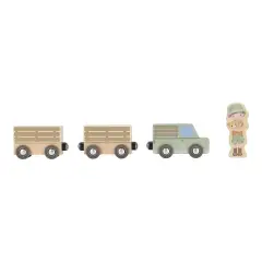 Tavolino Multiattività XL In Legno Safari - Primi giochi