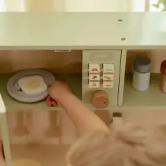 Cucina In Legno Fsc Con Accessori Verde Salvia Little Dutch - Tricicli e primi passi