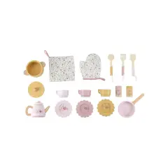 Cucina In Legno Fsc Con Accessori Rosa Little Dutch - Tricicli e primi passi