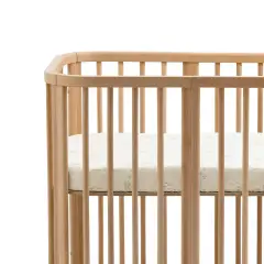 Stokke Lenzuolo con Angoli per Culla Nighti 60x80 Sage Green Map - lenzuolini