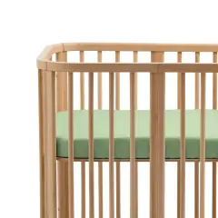 Stokke Lenzuolo con Angoli per Culla Nighti 60x80 Sage Green - lenzuolini