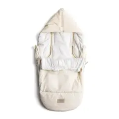 Bamboom Igloo Sacco Invernale per Ovetto e Carrozzina TOG 4.5  Natural Cream - sacchi termici