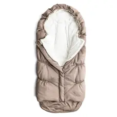 Bamboom Sacco Invernale Igloo Bimbo per passeggino TOG 4.5 Light Chocolate - sacchi termici