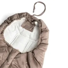 Bamboom Sacco Invernale Igloo Bimbo per passeggino TOG 4.5 Light Chocolate - sacchi termici