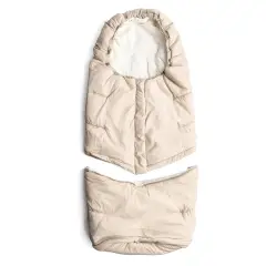 Bamboom Igloo Combi Sacco Invernale per Passeggino- Ovetto-Carrozzina TOG 4.5 Pepper Sand - sacchi termici