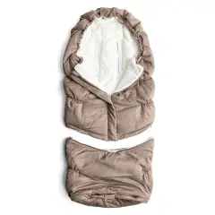 Bamboom Igloo Combi Sacco Invernale per Passeggino- Ovetto-Carrozzina TOG 4.5 Light Chocolate - sacchi termici