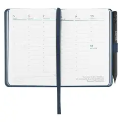 Agenda Comix 2027 Settimanale Pocket Blu Texture 12 Mesi - agende