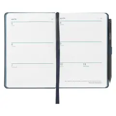 Agenda Comix 12 Mesi Settimanale Medium Blu Texture 2027 - agende