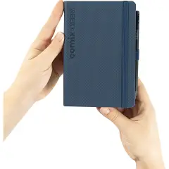 Agenda Comix 12 Mesi Settimanale Medium Blu Texture 2027 - agende