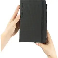 Agenda Comix 2027 Settimanale Large Orizzontale Nera Texture 12 Mesi - agende