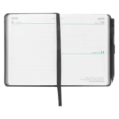 Agenda Comix 2027 Giornaliera Mignon Nera Texture 12 Mesi - agende