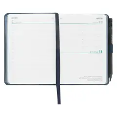 Agenda Comix 2027 Giornaliera Mignon Blu Texture 12 Mesi - agende