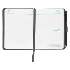 Agenda Comix 2027 Giornaliera Mini Nera 12 Mesi - agende