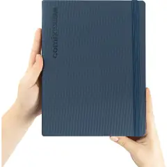 Agenda Comix da Tavolo 2027 Settimanale Verticale Blu Texture - agende